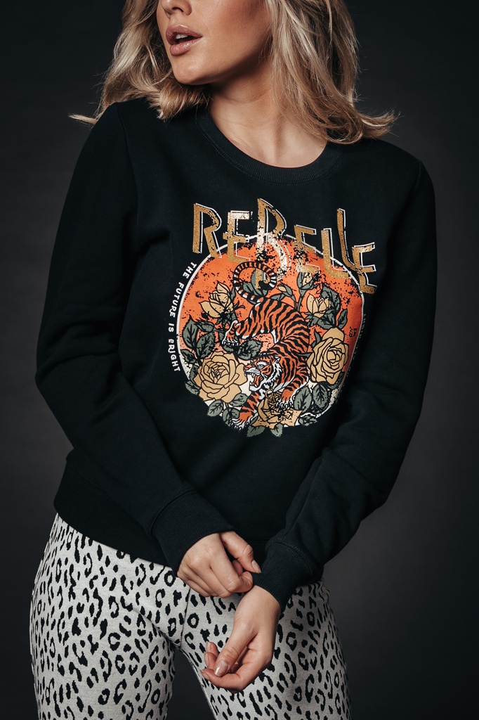 Colourful Rebel Rebelle Tiger Classic Sweater