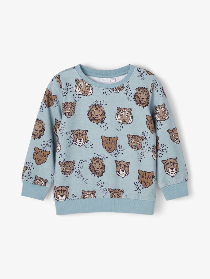 Name It Sweater Lion Iceblue