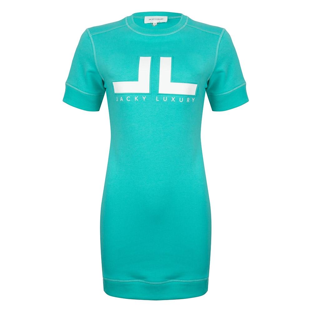 Jacky Luxury Sweat Dress Turquoise (Valt klein)