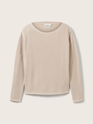 Tom Tailor Sweater Beige Vibes