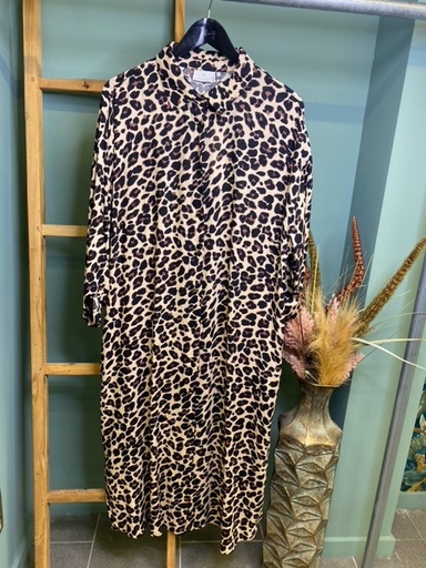 Kaffe Leopard Oversized Dress